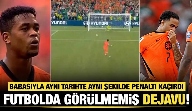 Hollanda'da Kluivert ailesinin penaltı laneti 26 yıl sonra tekrar yaşandı