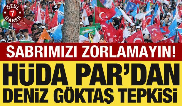 H&Uuml;DAPAR'dan DEM Parti'ye salvolar: 'Ne olduğunun farkındayız, sabrımızı zorlamayın'