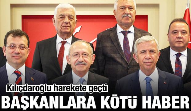 Kılı&ccedil;daroğlu harekete ge&ccedil;ti! Belediye başkanlarına k&ouml;t&uuml; haber