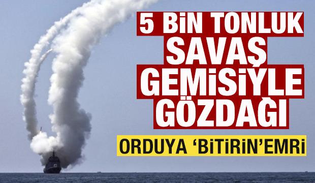 Kuzey Kore'nin yeni savaş gemisinde kritik test! Kim yerinde izledi