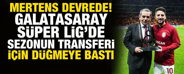 Mertens vatandaşı i&ccedil;in devrede! Galatasaray sezonun transferi i&ccedil;in d&uuml;ğmeye bastı