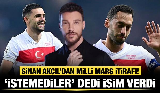 Milli takımın marşına kim karar verdi! Sinan Ak&ccedil;ıl'dan bomba a&ccedil;ıklamalar...