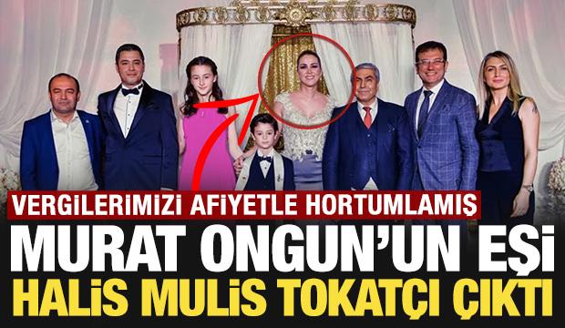 Murat Ongun'un eşi halis mulis tokat&ccedil;ı &ccedil;ıktı: Vergilerimizi afiyetle hortumlamış