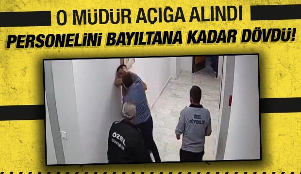 Personelini darbeden hastane m&uuml;d&uuml;r&uuml; a&ccedil;ığa alındı