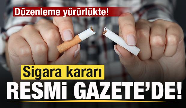 Sigara i&ccedil;enler i&ccedil;in yeni karar! Resmi Gazete'de yayımlandı: Artık devlet karşılayacak