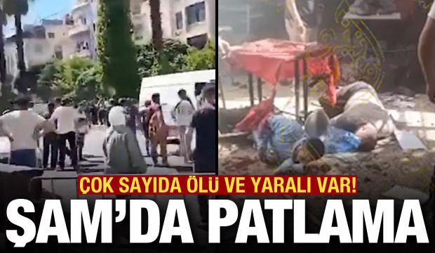 Son dakika... Şam'da bir kafede patlama