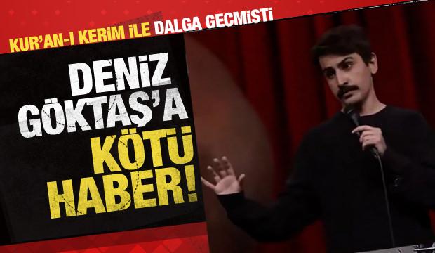 Stand-up g&ouml;sterisinde Kur&rsquo;an-ı Kerim ile dalga ge&ccedil;en G&ouml;ktaş hakkında soruşturma başlatıldı