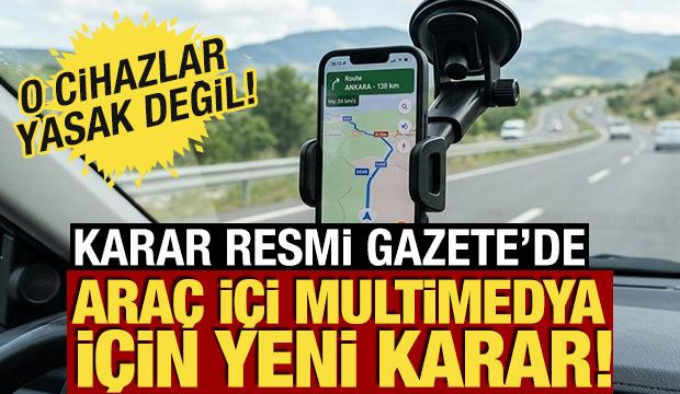 S&uuml;r&uuml;c&uuml;ler dikkat! Telefon tutucu, ses sistemi ve ekran kullanımına yeni kurallar