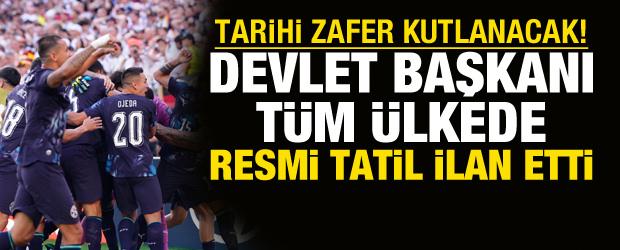 Tarihi zafer kutlanacak! Devlet başkanı t&uuml;m &uuml;lkede resmi tatil ilan etti