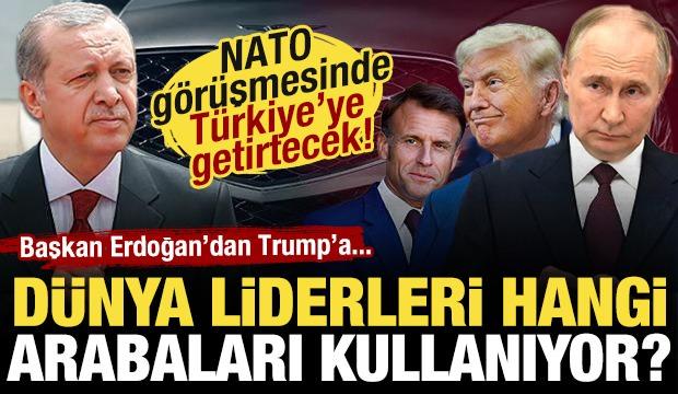 Trump T&uuml;rkiye'ye getirtecek!: Tek tek sıralandı! D&uuml;nya liderleri hangi arabayı kullanıyor?