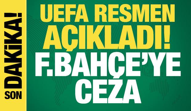 UEFA'dan Fenerbah&ccedil;e'ye dev ceza