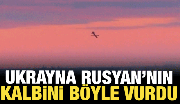 Ukrayna, Rusya'nın kalbini b&ouml;yle vurdu: Stratejik tesisin patlama anı kamerada