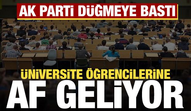 &Uuml;niversite &ouml;ğrencilerine af geliyor! Meclis'e sunuldu, işte t&uuml;m detaylar... 