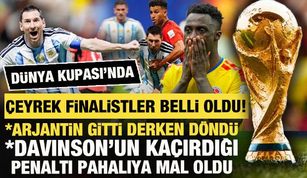 2026 D&uuml;nya Kupası'nda &ccedil;eyrek finalistler belli oldu! İşte eşleşmeler
