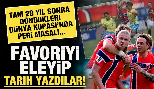 28 yıl sonra d&ouml;nd&uuml;ler! D&uuml;nya Kupası'nda favoriyi eleyip tarih yazdılar