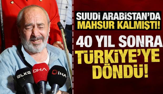 40 yıllık hasret bitti! T&uuml;rk vatandaşı Ali Baybaş, T&uuml;rkiye'ye getirildi