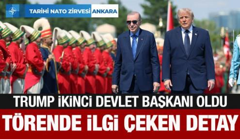 ABD Başkanı Trump'a "A+ tipi resmi t&ouml;ren"le karşılama