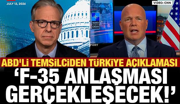 ABD'li temsilciden T&uuml;rkiye a&ccedil;ıklaması: F-35 anlaşması ger&ccedil;ekleşecek!