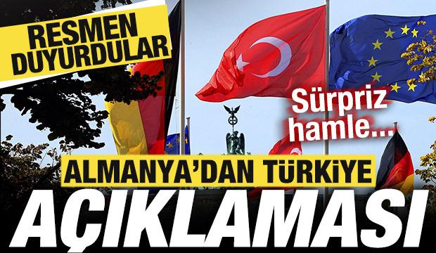 Almanya'dan son dakika T&uuml;rkiye duyurusu! Resmen duyurdular! S&uuml;rpriz hamle...