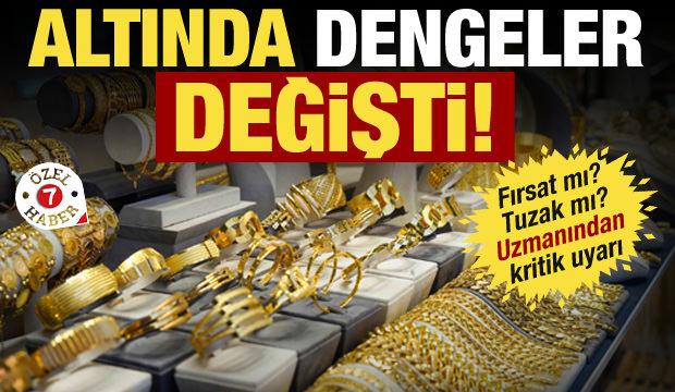 Altın fiyatlarında d&uuml;ş&uuml;ş s&uuml;recek mi? Uzman isimden kritik uyarı!