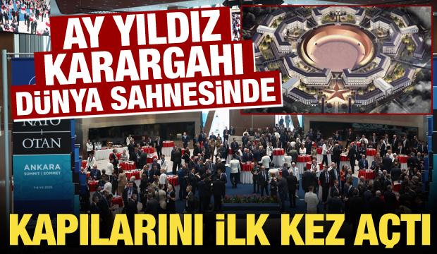 Ay Yıldız Karargahı ilk kez kapılarını NATO'ya a&ccedil;tı!