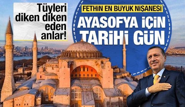 Ayasofya-i Keb&icirc;r Camii'nin zincirlerini kıran o tarihi kararın &uuml;zerinden tam 6 yıl ge&ccedil;ti