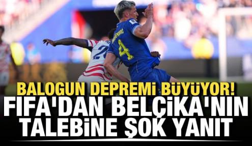 Balogun depremi b&uuml;y&uuml;yor! FIFA'dan Bel&ccedil;ika'nın talebine şok yanıt