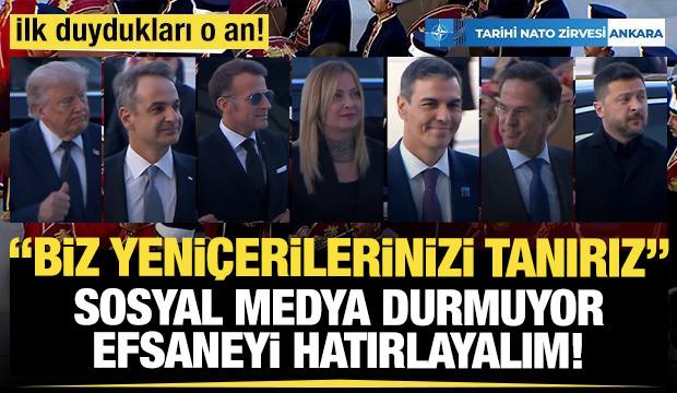 Başkan Erdoğan, NATO liderlerinin mehtere &ouml;vg&uuml;lerini anlattı: "Muhteşemdi' dediler"