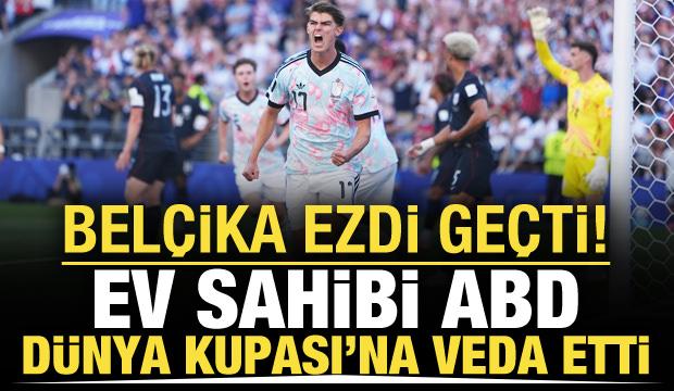 Bel&ccedil;ika ezdi ge&ccedil;ti! ABD, D&uuml;nya Kupası'na veda etti