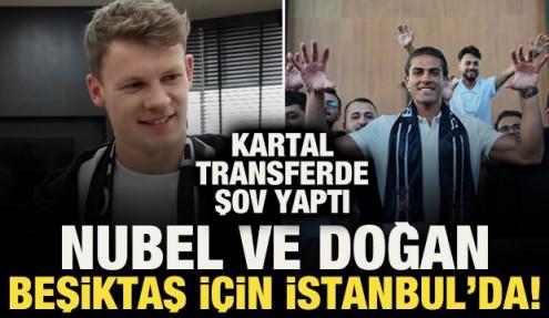 Beşiktaş Alexander N&uuml;bel ve Doğan Alemdar'ı İstanbul'a getirdi! İşte ilk g&ouml;r&uuml;nt&uuml;leri