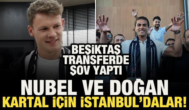 Beşiktaş Alexander N&uuml;bel ve Doğan Alemdar'ı İstanbul'a getirdi! İşte ilk g&ouml;r&uuml;nt&uuml;leri