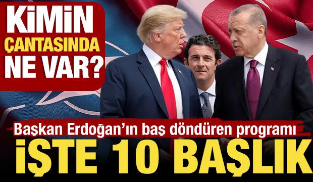 Cumhurbaşkanı Erdoğan d&uuml;nya liderlerini ağırlayacak! Madde madde masadaki konular...