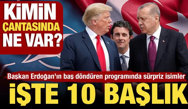 Cumhurbaşkanı Erdoğan d&uuml;nya liderlerini ağırlayacak! Madde madde masadaki konular...