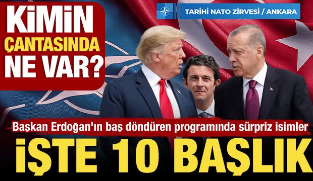 Cumhurbaşkanı Erdoğan d&uuml;nya liderlerini ağırlayacak! Madde madde masadaki konular...