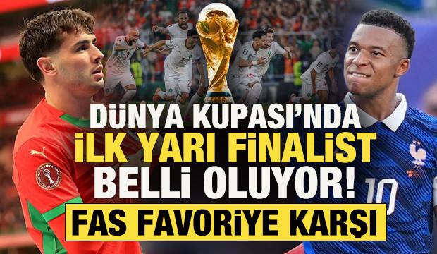 D&uuml;nya Kupası'nda ilk yarı finalist belli oluyor! Fas yeni bir s&uuml;rpriz peşinde