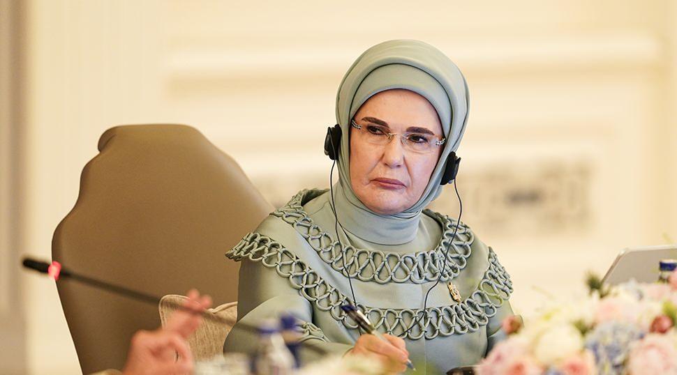 Emine Erdoğan'dan NATO Ankara Zirvesi'ne ilişkin paylaşım