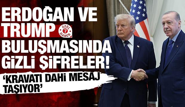 Erdoğan ve Trump g&ouml;r&uuml;şmesinde beden dili şifresi: Kravatı dahi gizli mesaj taşıyor!