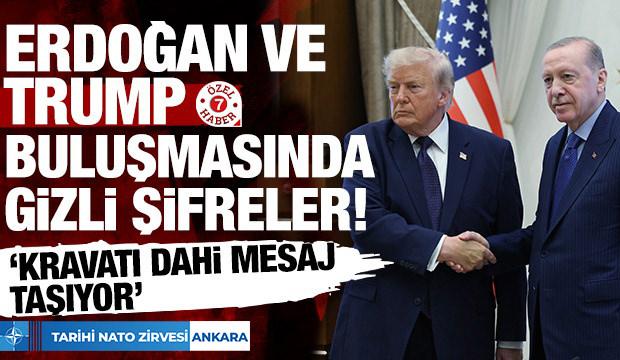 Erdoğan ve Trump g&ouml;r&uuml;şmesinde beden dili şifresi: Kravatı dahi gizli mesaj taşıyor!