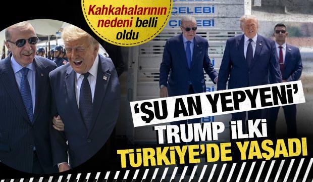 Erdoğan ve Trump&rsquo;ın kahkahalarla neden g&uuml;ld&uuml;kleri belli oldu 
