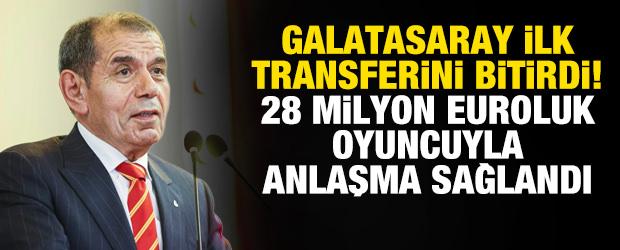 Galatasaray ilk transferini bitirdi! 28 milyon euroluk yıldız i&ccedil;in tarih verildi