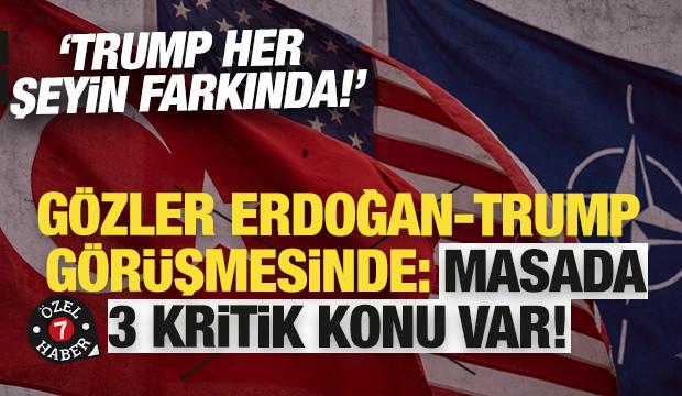 G&ouml;zler Erdoğan-Trump g&ouml;r&uuml;şmesinde: CAATSA yaptırımlarında d&uuml;ğ&uuml;m &ccedil;&ouml;z&uuml;lebilir!