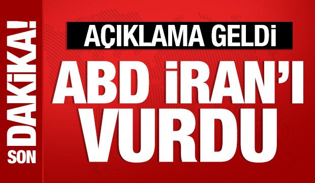 İran'da patlama sesleri: ABD'den a&ccedil;ıklama geldi