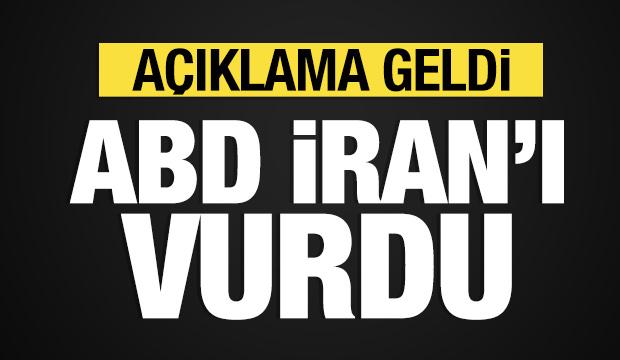 İran'da patlama sesleri: ABD'den a&ccedil;ıklama geldi