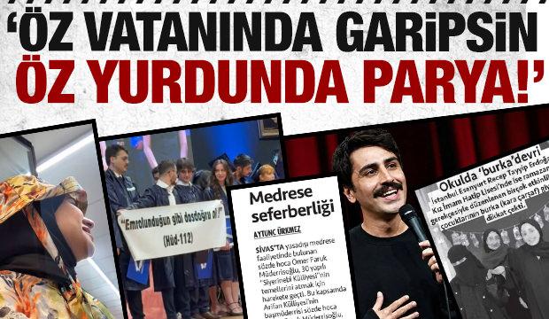 İslam yurdu T&uuml;rkiye'de M&uuml;sl&uuml;manlar hedefte: '&Ouml;z vatanında garipsin &ouml;z yurdunda parya'
