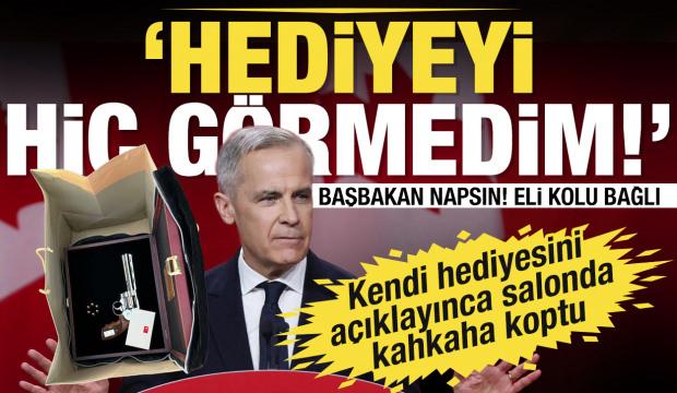 Kanada Başbakanına, Başkan Erdoğan'ın silah hediyesi soruldu: Benim hediyem s&ouml;n&uuml;k kaldı