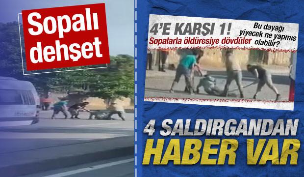 Kocaeli'de trafikteki sopalarla darba 4 tutuklama