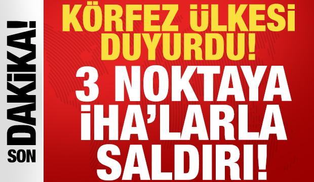 K&ouml;rfez &uuml;lkesi son dakika duyurdu: 3 sınır noktası İHA'larla vuruldu!