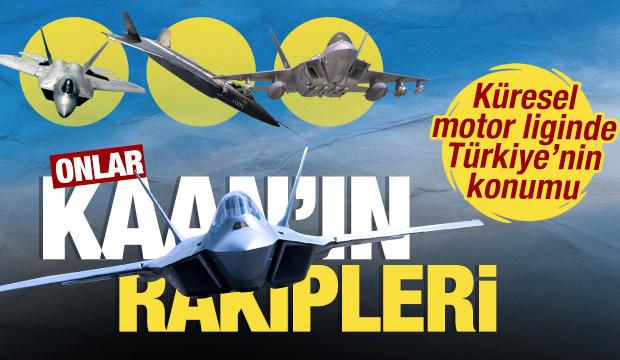 K&uuml;resel motor liginde T&uuml;rkiye&rsquo;nin konumu: İşte d&uuml;nyanın en g&uuml;&ccedil;l&uuml; savaş u&ccedil;ağı motorları!
