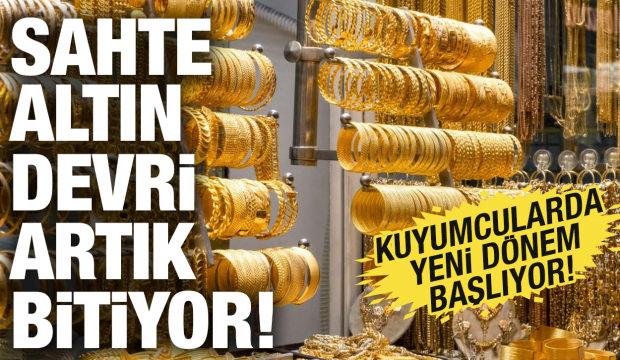 Kuyumcularda yeni d&ouml;nem! Sahte altın anında tespit edilecek