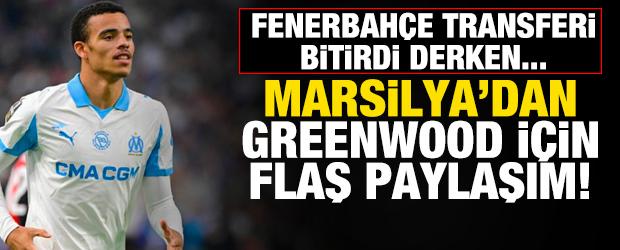 Marsilya'dan flaş Mason Greenwood paylaşımı! Fenerbah&ccedil;e transferi bitirdi derken...